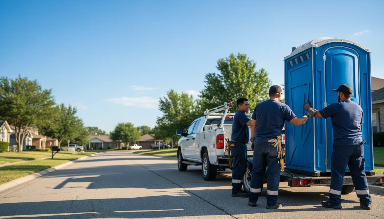 Portable Toilet Rental in Morton, IL near me